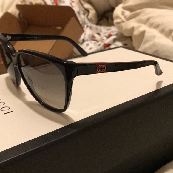 Gucci 3539/s oversized cat eye sunglasses - Picture 3 of 6